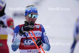 31.01.2021, Falun, Sweden (SWE): Anamarija Lampic (SLO) - FIS world cup cross-country, individual sprint, Falun (SWE). www.nordicfocus.com. © Thibaut/NordicFocus. Every downloaded picture is fee-liable.