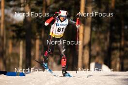 31.01.2021, Falun, Sweden (SWE): Pierre Grall-Johnson (CAN) - FIS world cup cross-country, individual sprint, Falun (SWE). www.nordicfocus.com. © Thibaut/NordicFocus. Every downloaded picture is fee-liable.