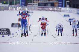 31.01.2021, Falun, Sweden (SWE): Anamarija Lampic (SLO), Ane Appelkvist Stenseth (NOR), (l-r)  - FIS world cup cross-country, individual sprint, Falun (SWE). www.nordicfocus.com. © Thibaut/NordicFocus. Every downloaded picture is fee-liable.
