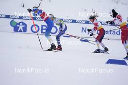31.01.2021, Falun, Sweden (SWE): Anamarija Lampic (SLO), Linn Svahn (SWE), Tiril Udnes Weng (NOR), (l-r)  - FIS world cup cross-country, individual sprint, Falun (SWE). www.nordicfocus.com. © Thibaut/NordicFocus. Every downloaded picture is fee-liable.
