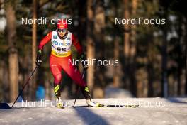 31.01.2021, Falun, Sweden (SWE): Valeryia Davydzenka (BLR) - FIS world cup cross-country, individual sprint, Falun (SWE). www.nordicfocus.com. © Thibaut/NordicFocus. Every downloaded picture is fee-liable.
