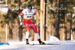 31.01.2021, Falun, Sweden (SWE): Emil Iversen (NOR) - FIS world cup cross-country, individual sprint, Falun (SWE). www.nordicfocus.com. © Thibaut/NordicFocus. Every downloaded picture is fee-liable.
