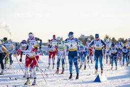 30.01.2021, Falun, Sweden (SWE): Krista Parmakoski (FIN), Nadine Faehndrich (SUI), (l-r) - FIS world cup cross-country, 10km women, Falun (SWE). www.nordicfocus.com. © Thibaut/NordicFocus. Every downloaded picture is fee-liable.