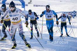 30.01.2021, Falun, Sweden (SWE): Theo Schely (FRA) - FIS world cup cross-country, 15km men, Falun (SWE). www.nordicfocus.com. © Thibaut/NordicFocus. Every downloaded picture is fee-liable.