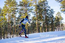 30.01.2021, Falun, Sweden (SWE): Scott Patterson (USA) - FIS world cup cross-country, 15km men, Falun (SWE). www.nordicfocus.com. © Thibaut/NordicFocus. Every downloaded picture is fee-liable.
