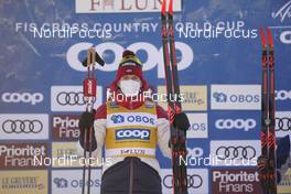 30.01.2021, Falun, Sweden (SWE): Alexander Bolshunov (RUS) - FIS world cup cross-country, 15km men, Falun (SWE). www.nordicfocus.com. © Thibaut/NordicFocus. Every downloaded picture is fee-liable.