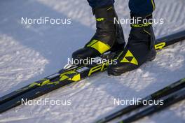 28.01.2021, Falun, Sweden (SWE): Fischer  Feature - FIS world cup cross-country, training, Falun (SWE). www.nordicfocus.com. © Thibaut/NordicFocus. Every downloaded picture is fee-liable.