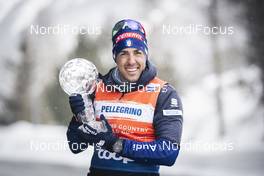 13.03.2021, Engadin, Switzerland (SUI): Federico Pellegrino (ITA) - FIS world cup cross-country, cups, Engadin (SUI). www.nordicfocus.com. © Modica/NordicFocus. Every downloaded picture is fee-liable.