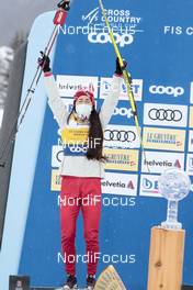 13.03.2021, Engadin, Switzerland (SUI): Yulia Stupak (RUS) - FIS world cup cross-country, cups, Engadin (SUI). www.nordicfocus.com. © Modica/NordicFocus. Every downloaded picture is fee-liable.