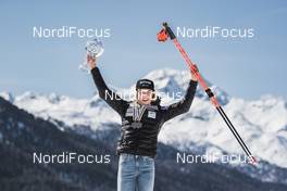 13.03.2021, Engadin, Switzerland (SUI): Anamarija Lampic (SLO) - FIS world cup cross-country, cups, Engadin (SUI). www.nordicfocus.com. © Modica/NordicFocus. Every downloaded picture is fee-liable.