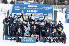 13.03.2021, Engadin, Switzerland (SUI):  Feature Team USA - FIS world cup cross-country, cups, Engadin (SUI). www.nordicfocus.com. © Modica/NordicFocus. Every downloaded picture is fee-liable.