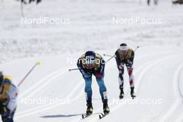 13.03.2021, Engadin, Switzerland (SUI): Roman Furger (SUI) - FIS world cup cross-country, mass men, Engadin (SUI). www.nordicfocus.com. © Modica/NordicFocus. Every downloaded picture is fee-liable.
