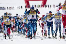 13.03.2021, Engadin, Switzerland (SUI): Jason Rueesch (SUI) - FIS world cup cross-country, mass men, Engadin (SUI). www.nordicfocus.com. © Modica/NordicFocus. Every downloaded picture is fee-liable.