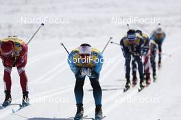13.03.2021, Engadin, Switzerland (SUI): Richard Jouve (FRA) - FIS world cup cross-country, mass men, Engadin (SUI). www.nordicfocus.com. © Modica/NordicFocus. Every downloaded picture is fee-liable.