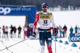 13.03.2021, Engadin, Switzerland (SUI): Hans Christer Holund (NOR) - FIS world cup cross-country, mass men, Engadin (SUI). www.nordicfocus.com. © Modica/NordicFocus. Every downloaded picture is fee-liable.