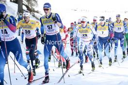 13.03.2021, Engadin, Switzerland (SUI): Candide Pralong (SUI) - FIS world cup cross-country, mass men, Engadin (SUI). www.nordicfocus.com. © Modica/NordicFocus. Every downloaded picture is fee-liable.