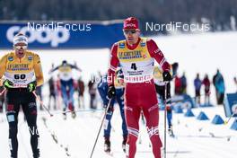 13.03.2021, Engadin, Switzerland (SUI): Evgeniy Belov (RUS) - FIS world cup cross-country, mass men, Engadin (SUI). www.nordicfocus.com. © Modica/NordicFocus. Every downloaded picture is fee-liable.