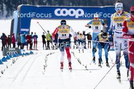 13.03.2021, Engadin, Switzerland (SUI): Harald Oestberg Amundsen (NOR) - FIS world cup cross-country, mass men, Engadin (SUI). www.nordicfocus.com. © Modica/NordicFocus. Every downloaded picture is fee-liable.