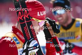 13.03.2021, Engadin, Switzerland (SUI): Alexander Bolshunov (RUS) - FIS world cup cross-country, mass men, Engadin (SUI). www.nordicfocus.com. © Modica/NordicFocus. Every downloaded picture is fee-liable.