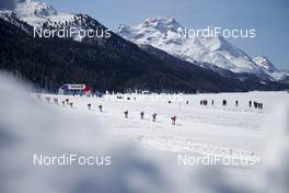 13.03.2021, Engadin, Switzerland (SUI):  Venue - FIS world cup cross-country, mass men, Engadin (SUI). www.nordicfocus.com. © Modica/NordicFocus. Every downloaded picture is fee-liable.