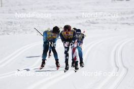 13.03.2021, Engadin, Switzerland (SUI): Ben Ogden (USA) - FIS world cup cross-country, mass men, Engadin (SUI). www.nordicfocus.com. © Modica/NordicFocus. Every downloaded picture is fee-liable.