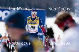13.03.2021, Engadin, Switzerland (SUI): Livio Bieler (SUI) - FIS world cup cross-country, mass men, Engadin (SUI). www.nordicfocus.com. © Modica/NordicFocus. Every downloaded picture is fee-liable.