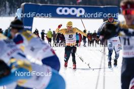 13.03.2021, Engadin, Switzerland (SUI): Janosch Brugger (GER) - FIS world cup cross-country, mass men, Engadin (SUI). www.nordicfocus.com. © Modica/NordicFocus. Every downloaded picture is fee-liable.