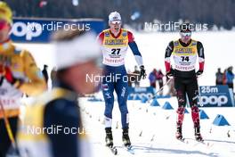 13.03.2021, Engadin, Switzerland (SUI): Andrew Young (GBR) - FIS world cup cross-country, mass men, Engadin (SUI). www.nordicfocus.com. © Modica/NordicFocus. Every downloaded picture is fee-liable.