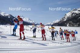 13.03.2021, Engadin, Switzerland (SUI): Ilia Semikov (RUS) - FIS world cup cross-country, mass men, Engadin (SUI). www.nordicfocus.com. © Modica/NordicFocus. Every downloaded picture is fee-liable.