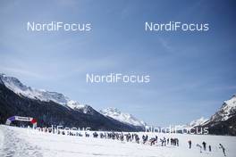 13.03.2021, Engadin, Switzerland (SUI):  Feature Landscape - FIS world cup cross-country, mass men, Engadin (SUI). www.nordicfocus.com. © Modica/NordicFocus. Every downloaded picture is fee-liable.