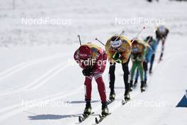 13.03.2021, Engadin, Switzerland (SUI): Ivan Yakimushkin (RUS) - FIS world cup cross-country, mass men, Engadin (SUI). www.nordicfocus.com. © Modica/NordicFocus. Every downloaded picture is fee-liable.