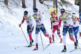 13.03.2021, Engadin, Switzerland (SUI): Harald Oestberg Amundsen (NOR) - FIS world cup cross-country, mass men, Engadin (SUI). www.nordicfocus.com. © Modica/NordicFocus. Every downloaded picture is fee-liable.
