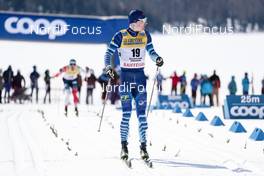 13.03.2021, Engadin, Switzerland (SUI): Iivo Niskanen (FIN) - FIS world cup cross-country, mass men, Engadin (SUI). www.nordicfocus.com. © Modica/NordicFocus. Every downloaded picture is fee-liable.
