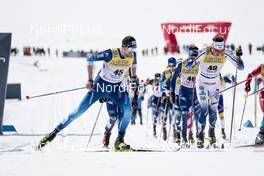 13.03.2021, Engadin, Switzerland (SUI): Ueli Schnider (SUI) - FIS world cup cross-country, mass men, Engadin (SUI). www.nordicfocus.com. © Modica/NordicFocus. Every downloaded picture is fee-liable.