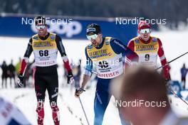 13.03.2021, Engadin, Switzerland (SUI): Ueli Schnider (SUI) - FIS world cup cross-country, mass men, Engadin (SUI). www.nordicfocus.com. © Modica/NordicFocus. Every downloaded picture is fee-liable.