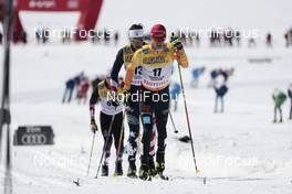 13.03.2021, Engadin, Switzerland (SUI): Florian Notz (GER) - FIS world cup cross-country, mass men, Engadin (SUI). www.nordicfocus.com. © Modica/NordicFocus. Every downloaded picture is fee-liable.
