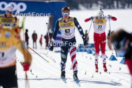 13.03.2021, Engadin, Switzerland (SUI): Johnny Hagenbuch (USA) - FIS world cup cross-country, mass men, Engadin (SUI). www.nordicfocus.com. © Modica/NordicFocus. Every downloaded picture is fee-liable.
