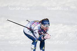 13.03.2021, Engadin, Switzerland (SUI): Jonna Sundling (SWE) - FIS world cup cross-country, mass women, Engadin (SUI). www.nordicfocus.com. © Modica/NordicFocus. Every downloaded picture is fee-liable.