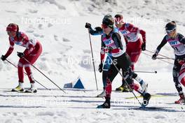 13.03.2021, Engadin, Switzerland (SUI): Cendrine Browne (CAN) - FIS world cup cross-country, mass women, Engadin (SUI). www.nordicfocus.com. © Modica/NordicFocus. Every downloaded picture is fee-liable.