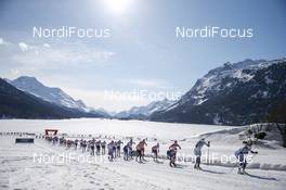 13.03.2021, Engadin, Switzerland (SUI): Katharina Hennig (GER) - FIS world cup cross-country, mass women, Engadin (SUI). www.nordicfocus.com. © Modica/NordicFocus. Every downloaded picture is fee-liable.