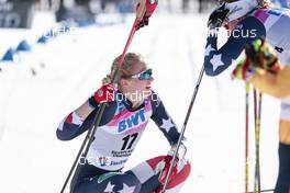 13.03.2021, Engadin, Switzerland (SUI): Hailey Swirbul (USA) - FIS world cup cross-country, mass women, Engadin (SUI). www.nordicfocus.com. © Modica/NordicFocus. Every downloaded picture is fee-liable.