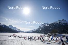 13.03.2021, Engadin, Switzerland (SUI): Tiril Udnes Weng (NOR) - FIS world cup cross-country, mass women, Engadin (SUI). www.nordicfocus.com. © Modica/NordicFocus. Every downloaded picture is fee-liable.