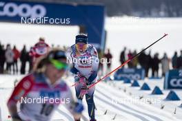 13.03.2021, Engadin, Switzerland (SUI): Emma Ribom (SWE) - FIS world cup cross-country, mass women, Engadin (SUI). www.nordicfocus.com. © Modica/NordicFocus. Every downloaded picture is fee-liable.