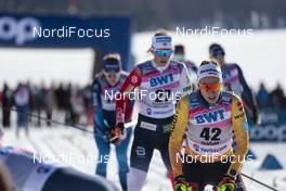 13.03.2021, Engadin, Switzerland (SUI): Pia Fink (GER) - FIS world cup cross-country, mass women, Engadin (SUI). www.nordicfocus.com. © Modica/NordicFocus. Every downloaded picture is fee-liable.