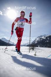 13.03.2021, Engadin, Switzerland (SUI): Tatiana Sorina (RUS) - FIS world cup cross-country, mass women, Engadin (SUI). www.nordicfocus.com. © Modica/NordicFocus. Every downloaded picture is fee-liable.