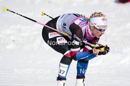 13.03.2021, Engadin, Switzerland (SUI): Katerina Janatova (CZE) - FIS world cup cross-country, mass women, Engadin (SUI). www.nordicfocus.com. © Modica/NordicFocus. Every downloaded picture is fee-liable.