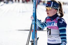 13.03.2021, Engadin, Switzerland (SUI): Johanna Matintalo (FIN) - FIS world cup cross-country, mass women, Engadin (SUI). www.nordicfocus.com. © Modica/NordicFocus. Every downloaded picture is fee-liable.