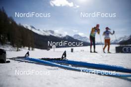 13.03.2021, Engadin, Switzerland (SUI): Salomon Feature - FIS world cup cross-country, mass women, Engadin (SUI). www.nordicfocus.com. © Modica/NordicFocus. Every downloaded picture is fee-liable.