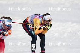 13.03.2021, Engadin, Switzerland (SUI): Victoria Carl (GER) - FIS world cup cross-country, mass women, Engadin (SUI). www.nordicfocus.com. © Modica/NordicFocus. Every downloaded picture is fee-liable.
