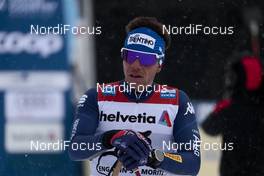 14.03.2021, Engadin, Switzerland (SUI): Stefano Gardener (ITA) - FIS world cup cross-country, pursuit men, Engadin (SUI). www.nordicfocus.com. © Modica/NordicFocus. Every downloaded picture is fee-liable.